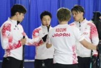 日本男子、あと一歩届かず＝カーリング最終予選