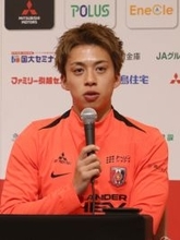意気込みを語る宮本　Ｊリーグ