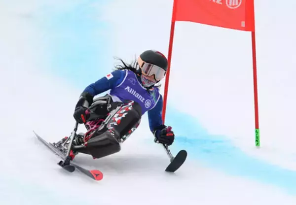 得意の大回転、意地の滑り＝負傷乗り越えた村岡―アルペンスキー女子座位〔パラリンピック〕