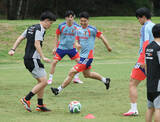 「日本代表、非公開で練習＝遠藤、別調整続く―Ｗ杯サッカー」の画像1