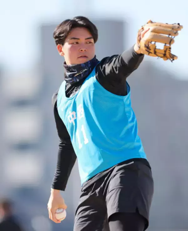 中西、充実の初日　プロ野球