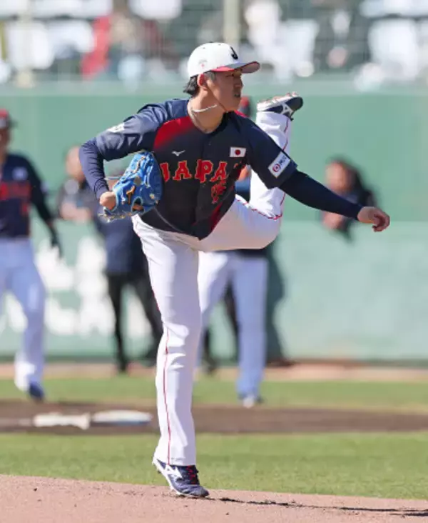 力投する隅田　野球