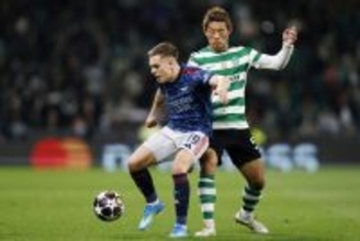 スポルティングの守田、強豪相手に奮闘＝攻守で持ち味発揮―サッカー欧州ＣＬ