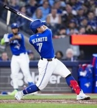 ブルージェイズの岡本「これも野球」＝米大リーグ