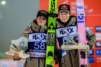 小林陵、２季ぶりＶなるか＝二階堂にも期待―スキージャンプ週間