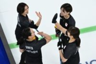 日本、最終戦で２勝目＝カーリング女子〔ミラノ・コルティナ五輪〕