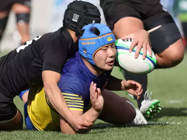 京都成章、鋭い出足＝高校ラグビー