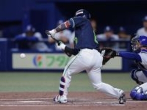 古賀の先制スクイズ　プロ野球