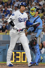 三振の大谷　大リーグ