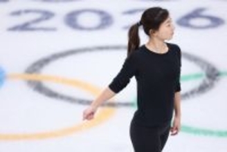 坂本、会場で初練習