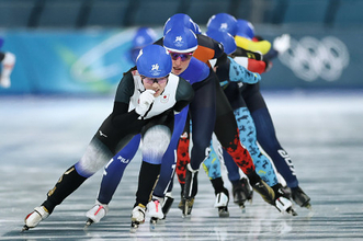 １回戦の堀川　五輪