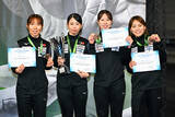 「女子フルーレの日本３位」の画像1