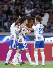 祝福される谷村　Ｊリーグ