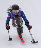 「覚悟の滑り、満足の銀＝村岡桃佳、先輩超え「誇り」―アルペン〔パラリンピック〕」の画像1