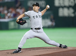 力投する小笠原　プロ野球