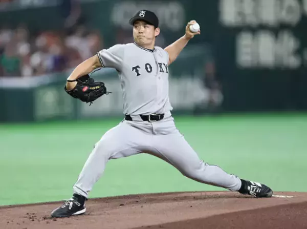 力投する小笠原　プロ野球