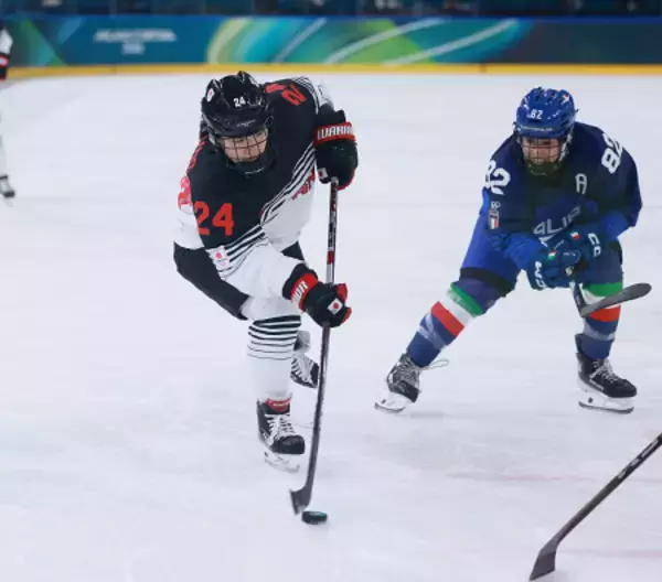 シュートを放つ三浦　五輪