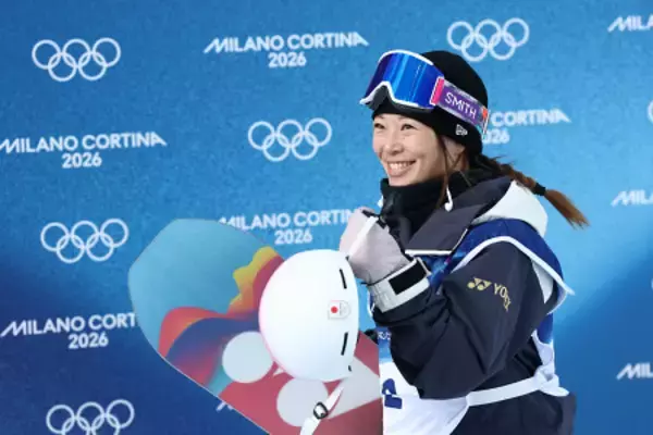 笑顔の冨田せな　五輪