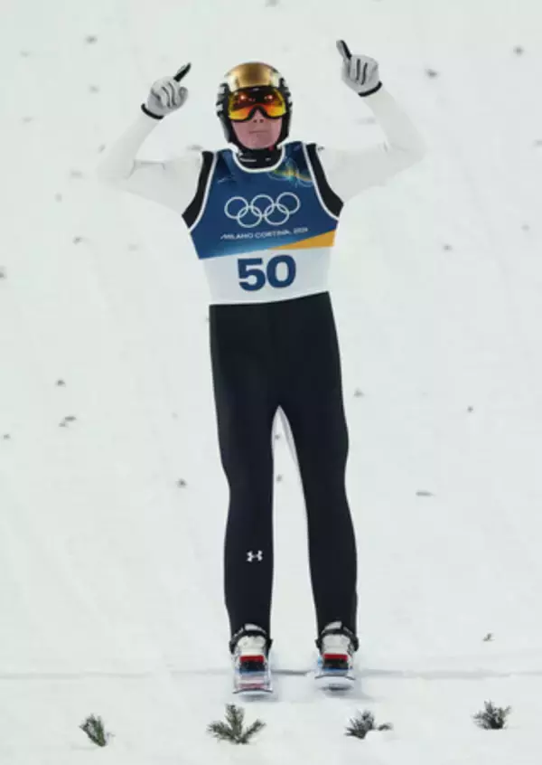 プレブツ、大飛躍で逆転＝ジャンプ〔ミラノ・コルティナ五輪〕