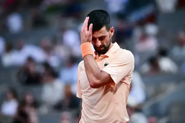 ジョコビッチが３回戦敗退　全仏テニス