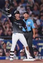 ロッテ、８得点で快勝＝プロ野球・ロッテ８―０西武