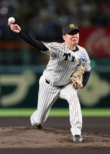 阪神先発の西勇　プロ野球