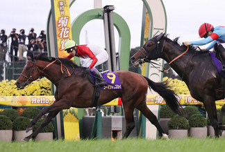 ゴーイントゥスカイがＧI初制覇＝ロブチェンは三冠ならず―競馬菊花賞
