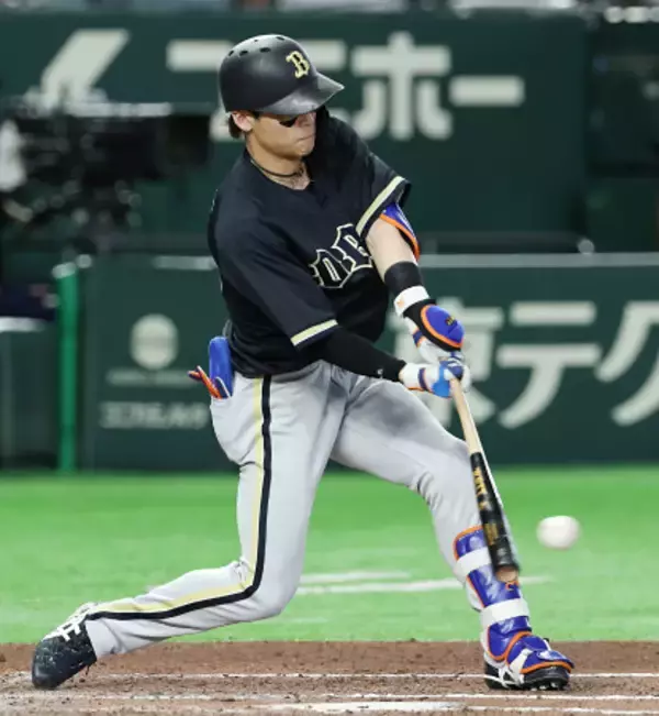 中川の先制打　プロ野球
