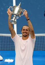 ズベレフが初優勝　全米テニス