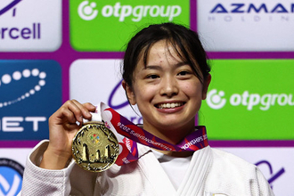 大森朱莉が初Ｖ　世界柔道