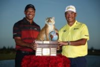 松山、プレーオフ制しＶ　ゴルフ