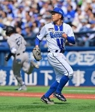 打たれた片山　プロ野球