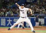 「内野手のオスナが登板＝プロ野球・ヤクルト」の画像1