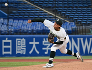 専大の梅沢　東都大学野球