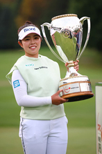 山下美夢有、完全Ｖで今季２勝目