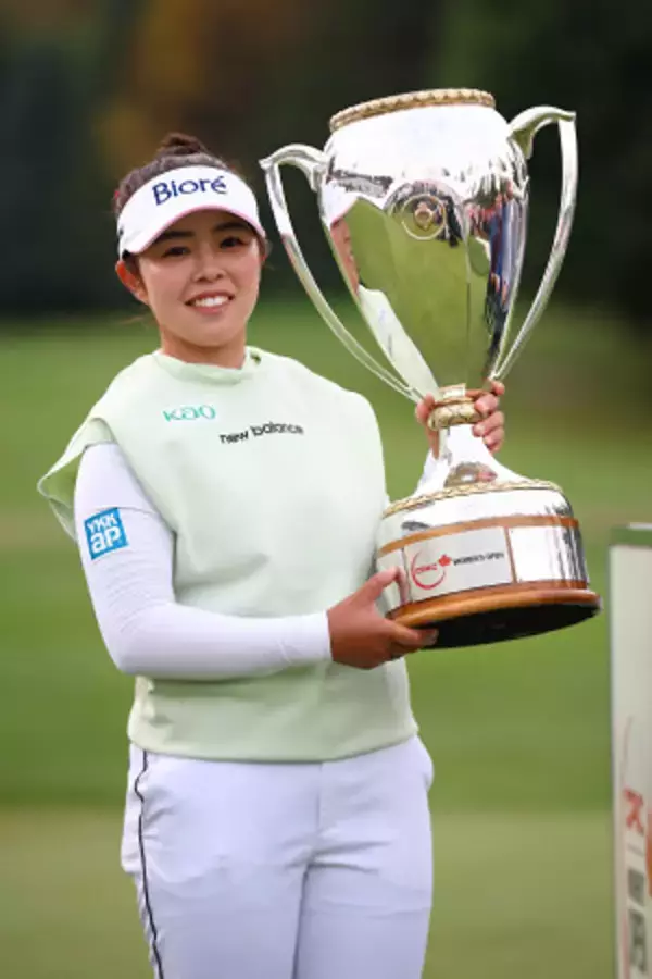山下美夢有、完全Ｖで今季２勝目