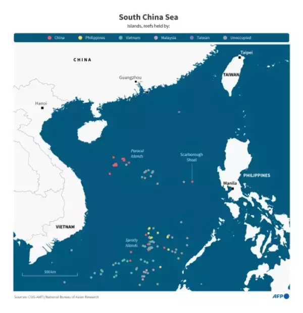 中国軍、西沙諸島に「不法侵入」したオランダ軍艦を追い払ったと発表