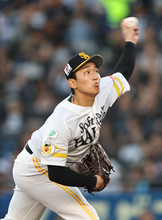 前田悠の力投　プロ野球