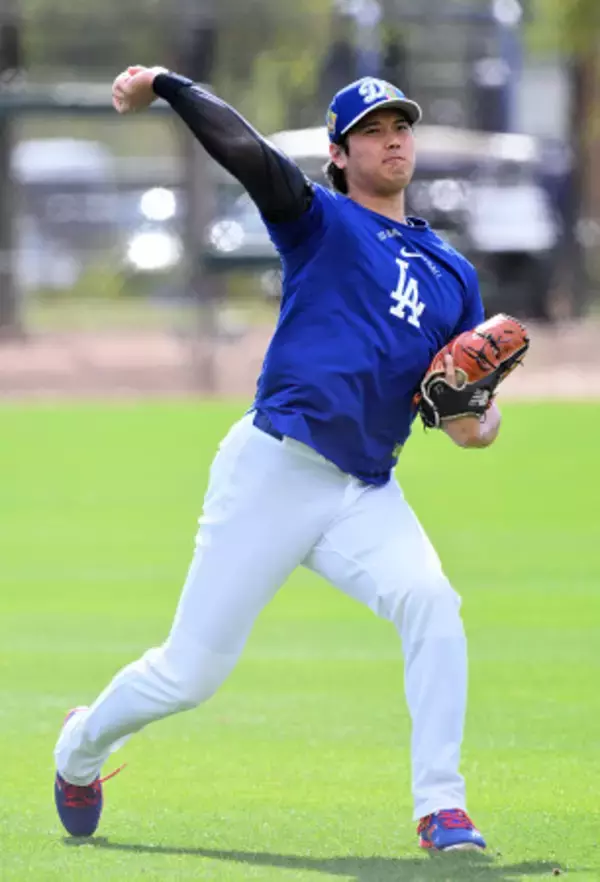 大谷ら軽めの調整　大リーグ