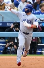 ソロ本塁打を放った鈴木　大リーグ