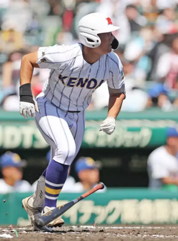 健大高崎、投打かみ合う＝高校野球・八幡商１―７健大高崎
