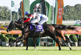 優勝のモンローウォーク　競馬秋華賞