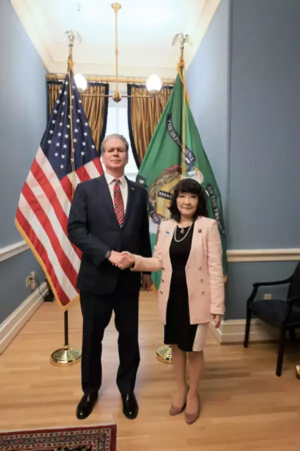 一方的な円安「憂慮」＝ベセント米財務長官と懸念共有―片山財務相