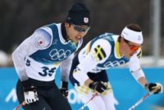 力走する広瀬　五輪