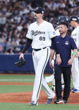 降板するジェリー　プロ野球