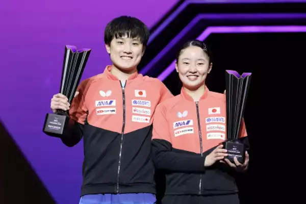 優勝の張本兄妹　卓球ＷＴＴ