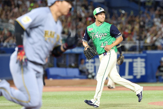 打たれた増居　プロ野球