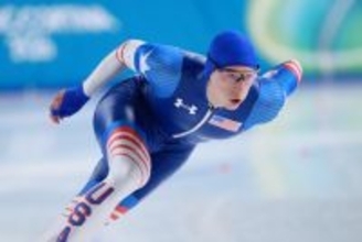 滑走するストルツ　五輪