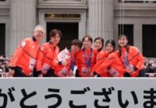 フィギュアスケートの選手ら