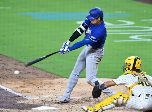 ドジャースの大谷、３試合連続の複数安打＝米大リーグ